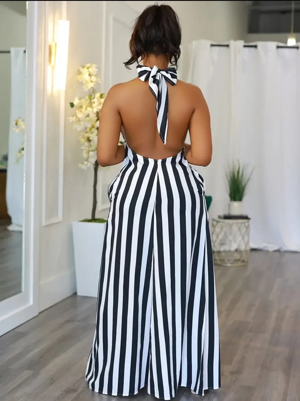 "Zora" Striped Dress